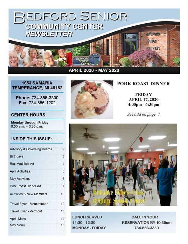Bedford Senior Community Center Home
